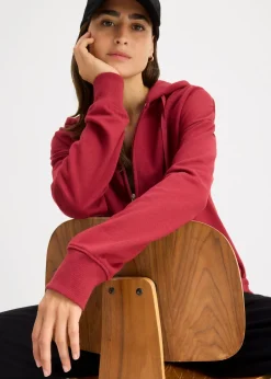 bonprix bonprix Chaqueta de chándal larga Ciruela Best