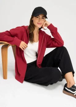 bonprix bonprix Chaqueta de chándal larga Ciruela Best