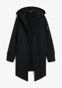 bonprix bonprix Chaqueta de chándal larga Negro Discount