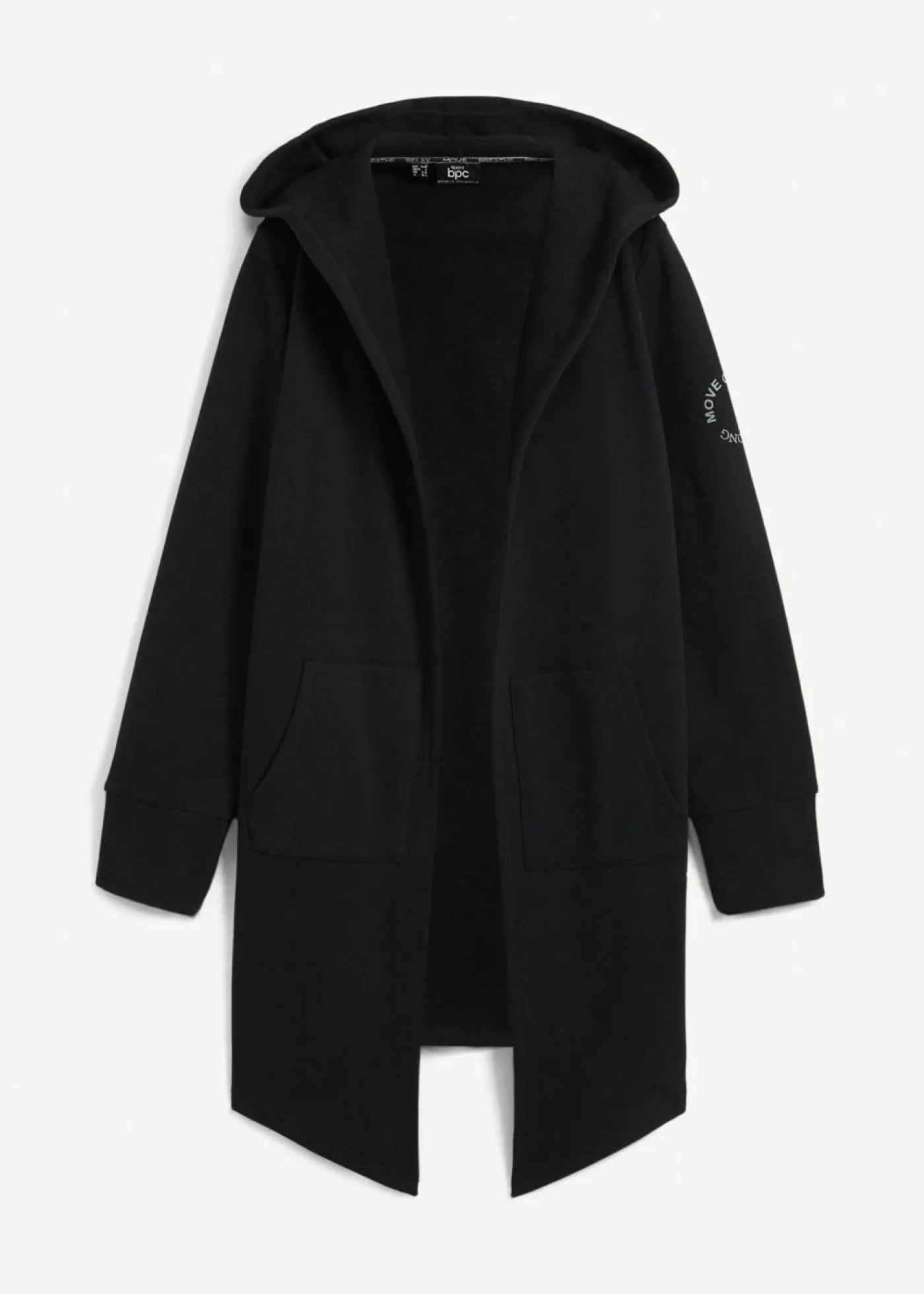 bonprix bonprix Chaqueta de chándal larga Negro Discount