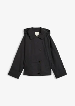bonprix bonprix Chaqueta de entretiempo oversize Negro Sale