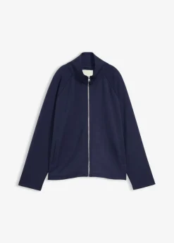 bonprix bonprix Chaqueta de mezcla de modal Azul marino Sale