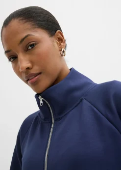 bonprix bonprix Chaqueta de mezcla de modal Azul marino Sale