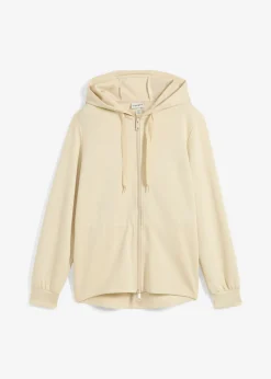 bonprix bonprix Chaqueta de neopreno suave Arena claro Sale
