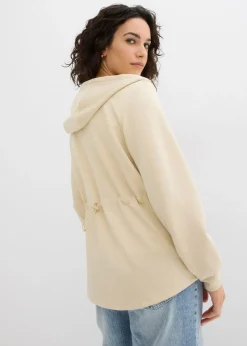 bonprix bonprix Chaqueta de neopreno suave Arena claro Sale