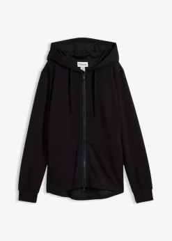 bonprix bonprix Chaqueta de neopreno suave Negro Hot