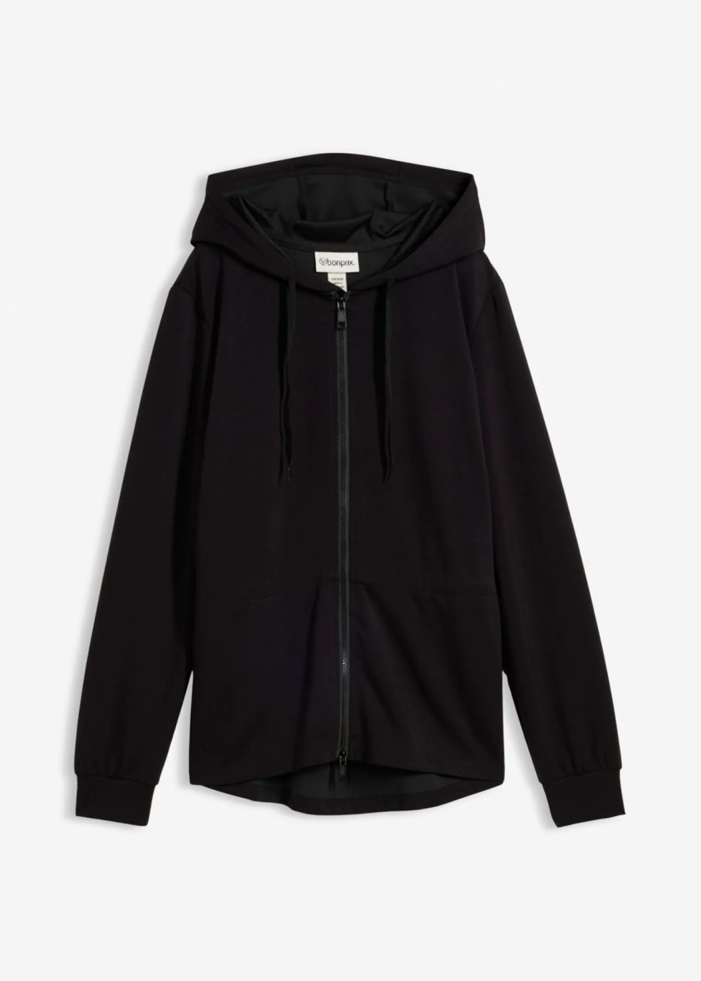 bonprix bonprix Chaqueta de neopreno suave Negro Hot