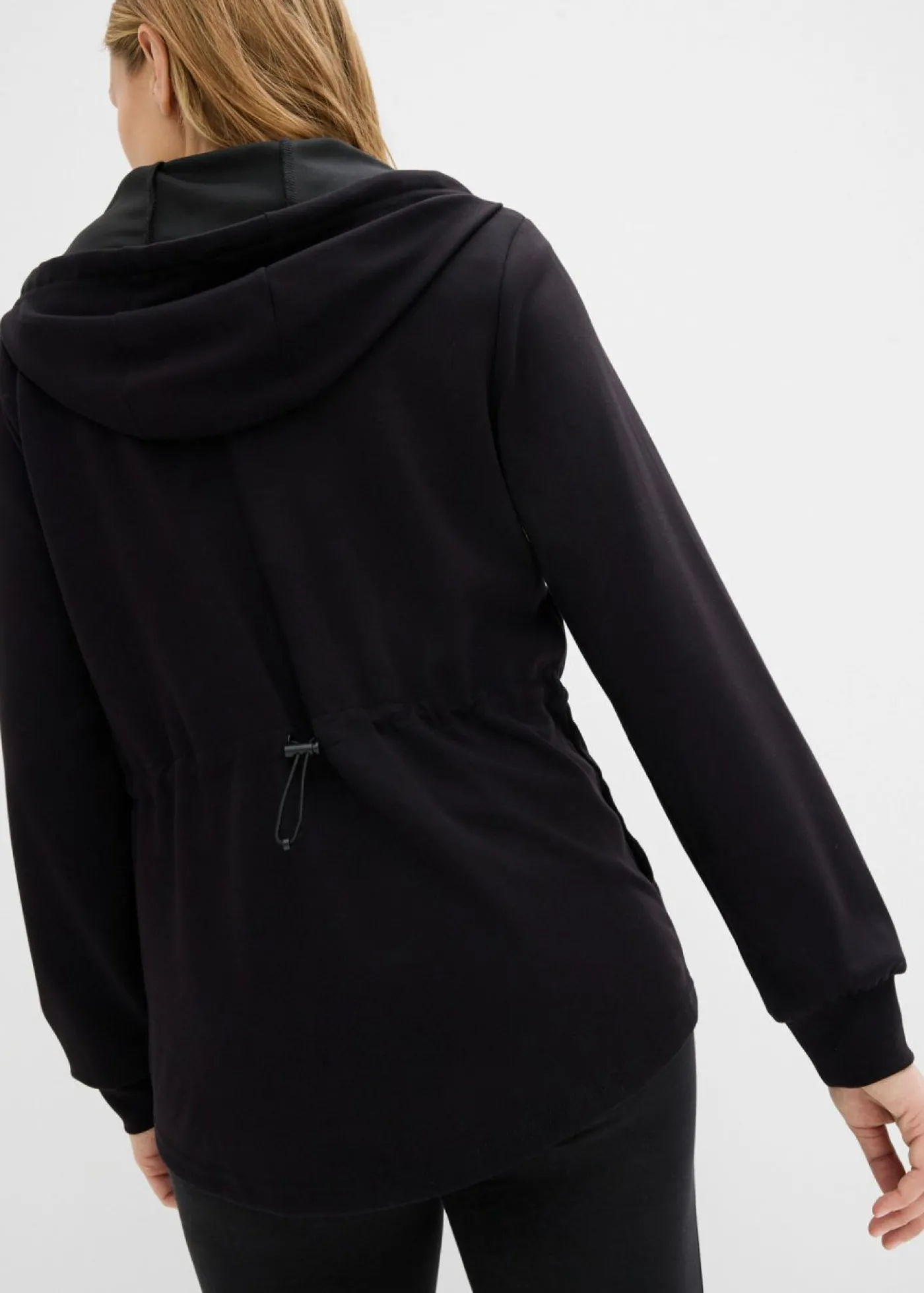 bonprix bonprix Chaqueta de neopreno suave Negro Hot
