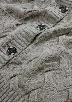 bonprix bonprix Chaqueta de punto gris moteado Best