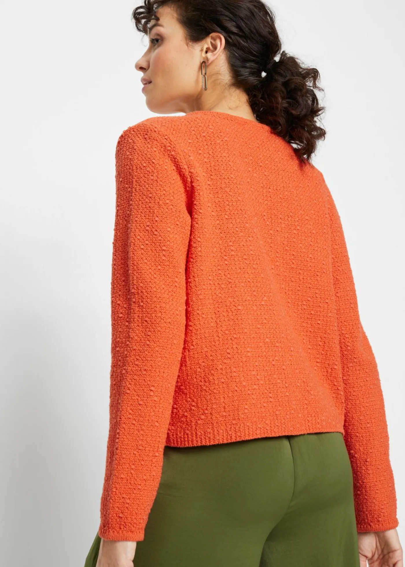 bonprix bonprix Chaqueta de punto de bouclé mango Hot