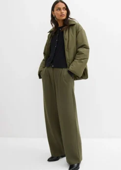 bonprix bonprix Chaqueta de punto de mezcla de lana con botones decorativos Negro Online