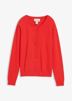 bonprix bonprix Chaqueta de punto fino fresa New