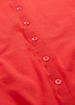 bonprix bonprix Chaqueta de punto fino fresa New