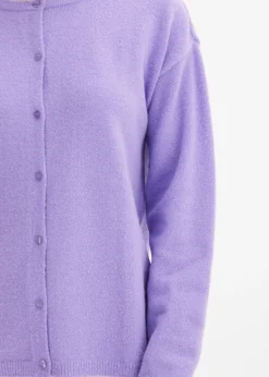 bonprix bonprix Chaqueta de punto fino Lila suave Best