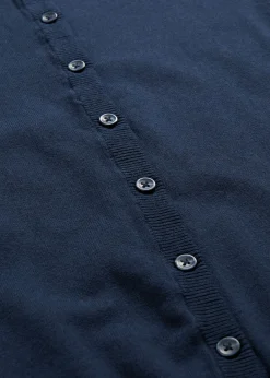 bonprix bonprix Chaqueta de punto fino Azul marino Sale