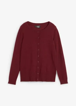 bonprix bonprix Chaqueta de punto fino con algodón reciclado Baya New