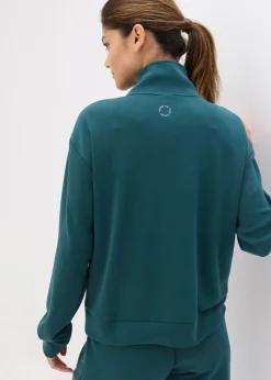 bonprix bonprix Chaqueta deportiva ultrasuave con modal Verde petróleo Best