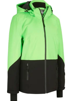 bonprix bonprix Chaqueta funcional Verde neón-negro Online
