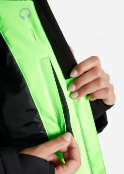 bonprix bonprix Chaqueta funcional Verde neón-negro Online