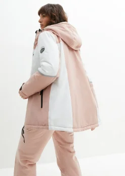 bonprix bonprix Chaqueta funcional de esquí de material impermeable Rosa vintage New