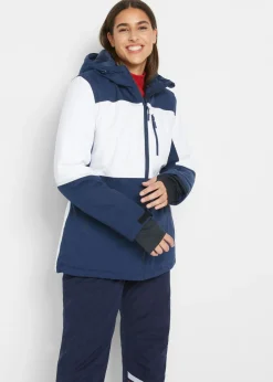 bonprix bonprix Chaqueta funcional de esquí de material impermeable Azul marino Online
