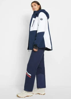 bonprix bonprix Chaqueta funcional de esquí de material impermeable Azul marino Online