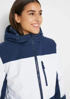 bonprix bonprix Chaqueta funcional de esquí de material impermeable Azul marino Online