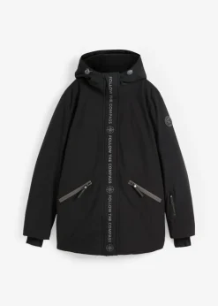bonprix bonprix Chaqueta funcional impermeable de esquí Negro Discount