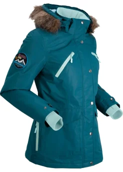 bonprix bonprix Chaqueta funcional impermeable Petróleo azul Online