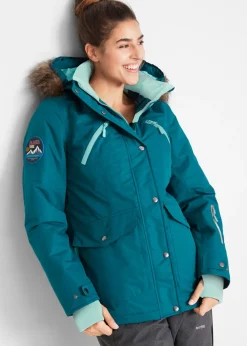 bonprix bonprix Chaqueta funcional impermeable Petróleo azul Online
