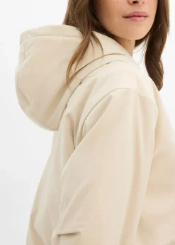 bonprix bonprix Chaqueta funcional ligeramente acolchada de material repelente al agua Arena claro Hot