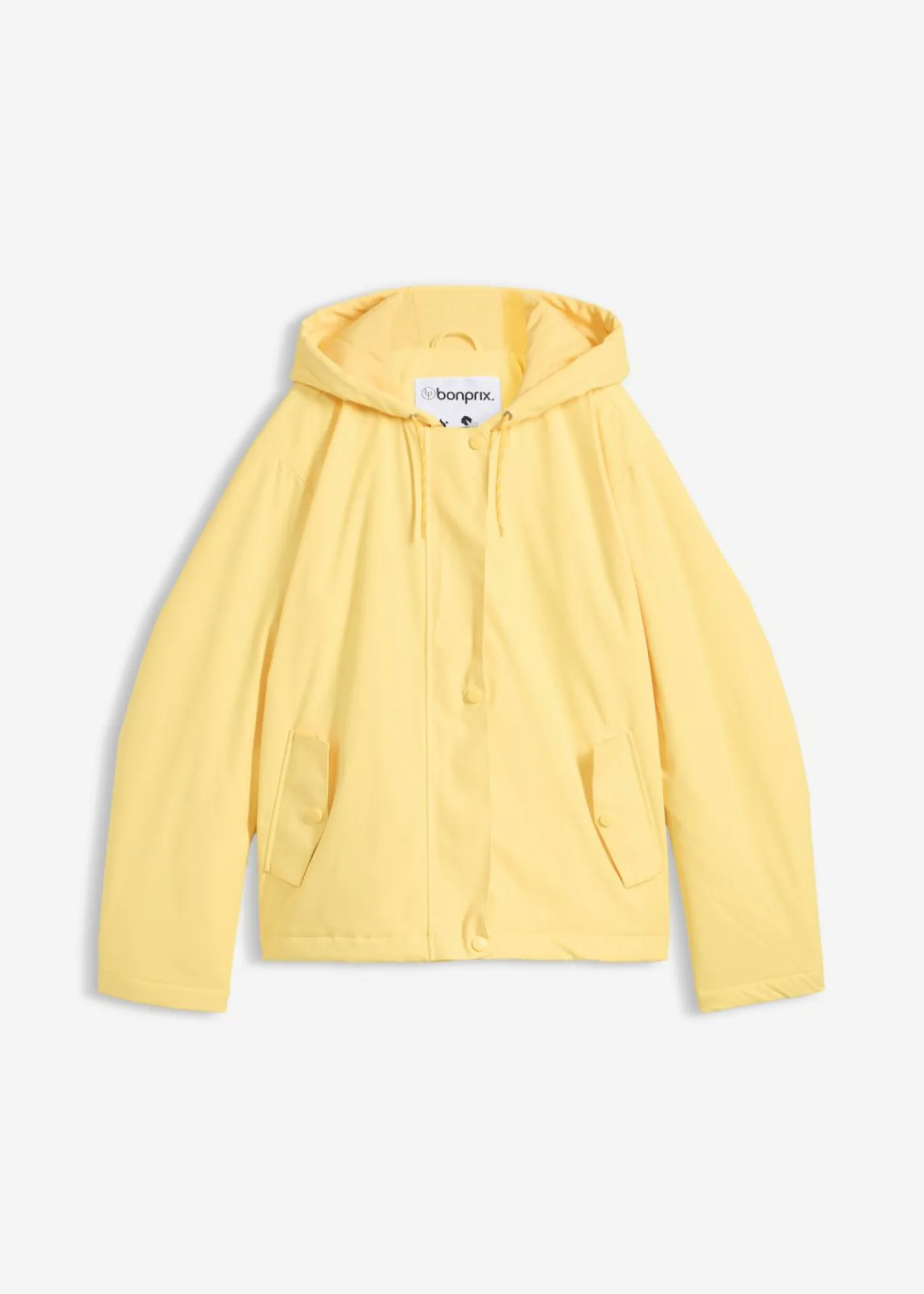 bonprix bonprix Chaqueta funcional ligeramente acolchada de material repelente al agua Amarillo