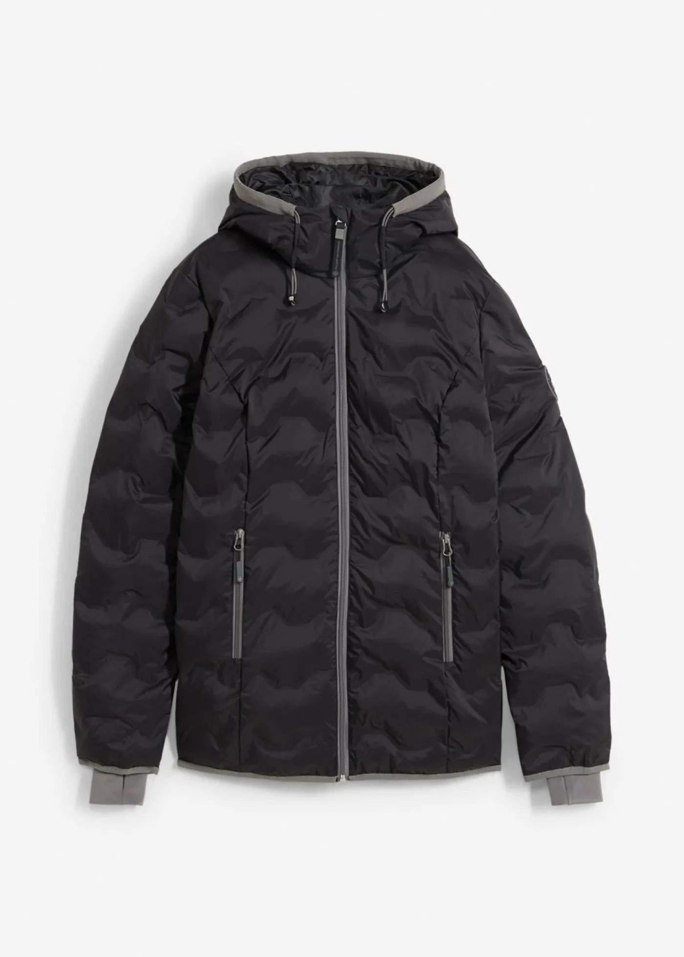bonprix bonprix Chaqueta funcional ligera e impermeable Negro Discount