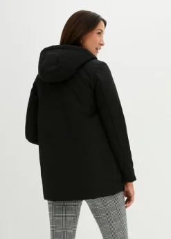 bonprix bonprix Chaqueta funcional premamá, 3 en 1, ligeramente guateada y con función de porteo Negro Discount