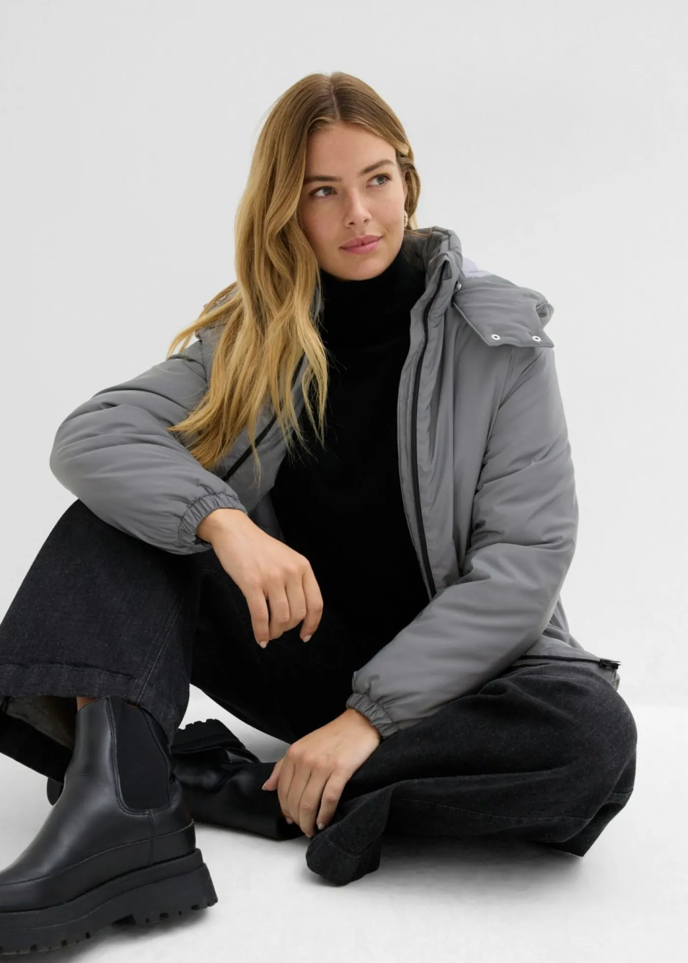 bonprix bonprix Chaqueta funcional reflectante Plata Best