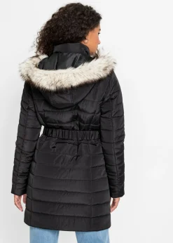 bonprix bonprix Chaqueta guateada Negro Sale
