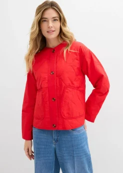 bonprix bonprix Chaqueta guateada fresa Clearance