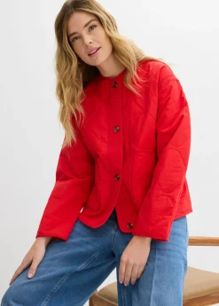 bonprix bonprix Chaqueta guateada fresa Clearance