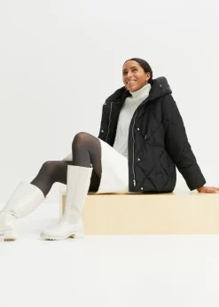 bonprix bonprix Chaqueta guateada Negro Clearance