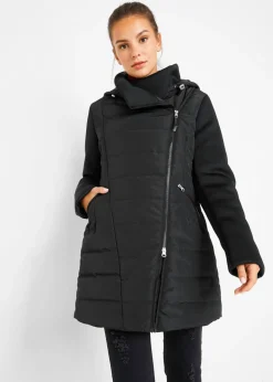bonprix bonprix Chaqueta guateada Negro Outlet