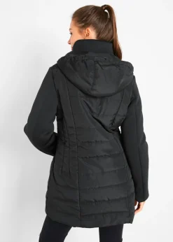 bonprix bonprix Chaqueta guateada Negro Outlet