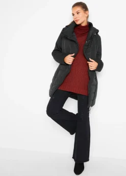bonprix bonprix Chaqueta guateada Negro Outlet