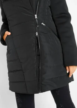 bonprix bonprix Chaqueta guateada Negro Outlet