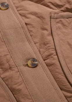 bonprix bonprix Chaqueta guateada Marrón castaño