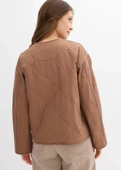 bonprix bonprix Chaqueta guateada Marrón castaño