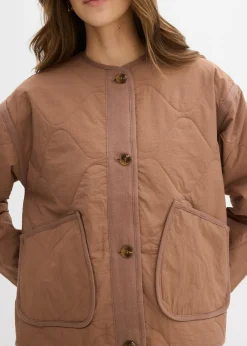 bonprix bonprix Chaqueta guateada Marrón castaño