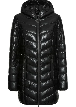 bonprix bonprix Chaqueta guateada efecto metalizado Negro metalizado Discount
