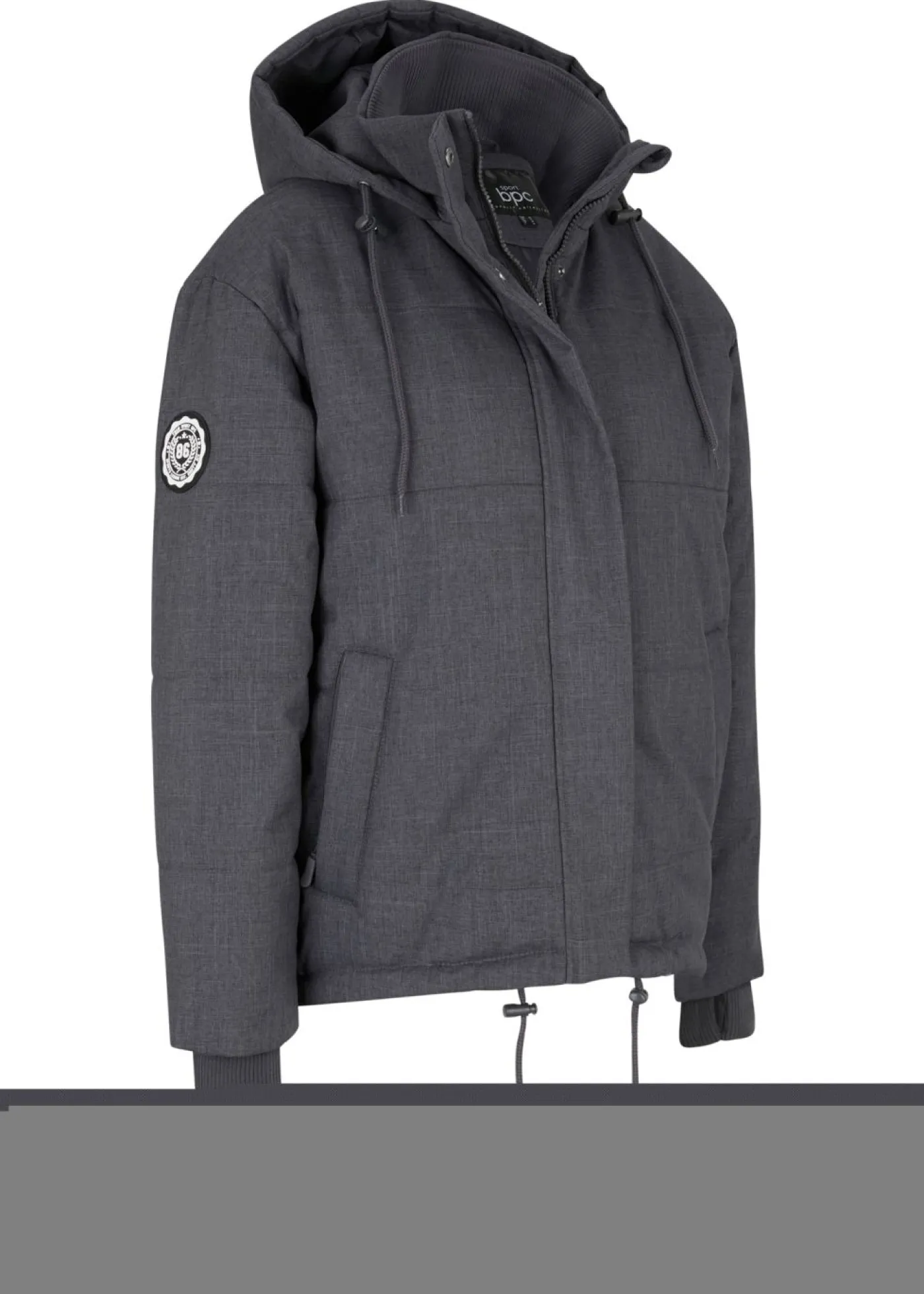 bonprix bonprix Chaqueta guateada para exteriores pizarra moteada moteado New
