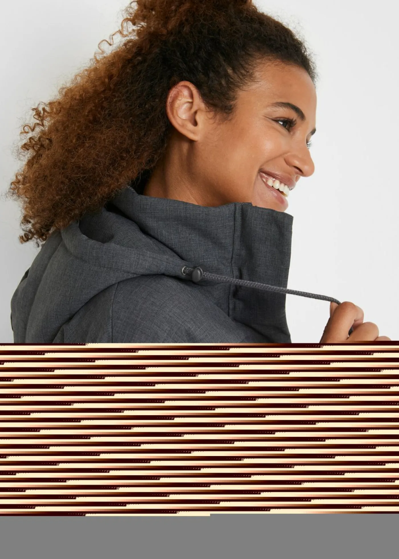 bonprix bonprix Chaqueta guateada para exteriores pizarra moteada moteado New
