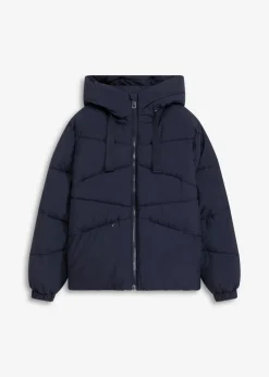 bonprix bonprix Chaqueta guateada repelente al agua azul tinta Best